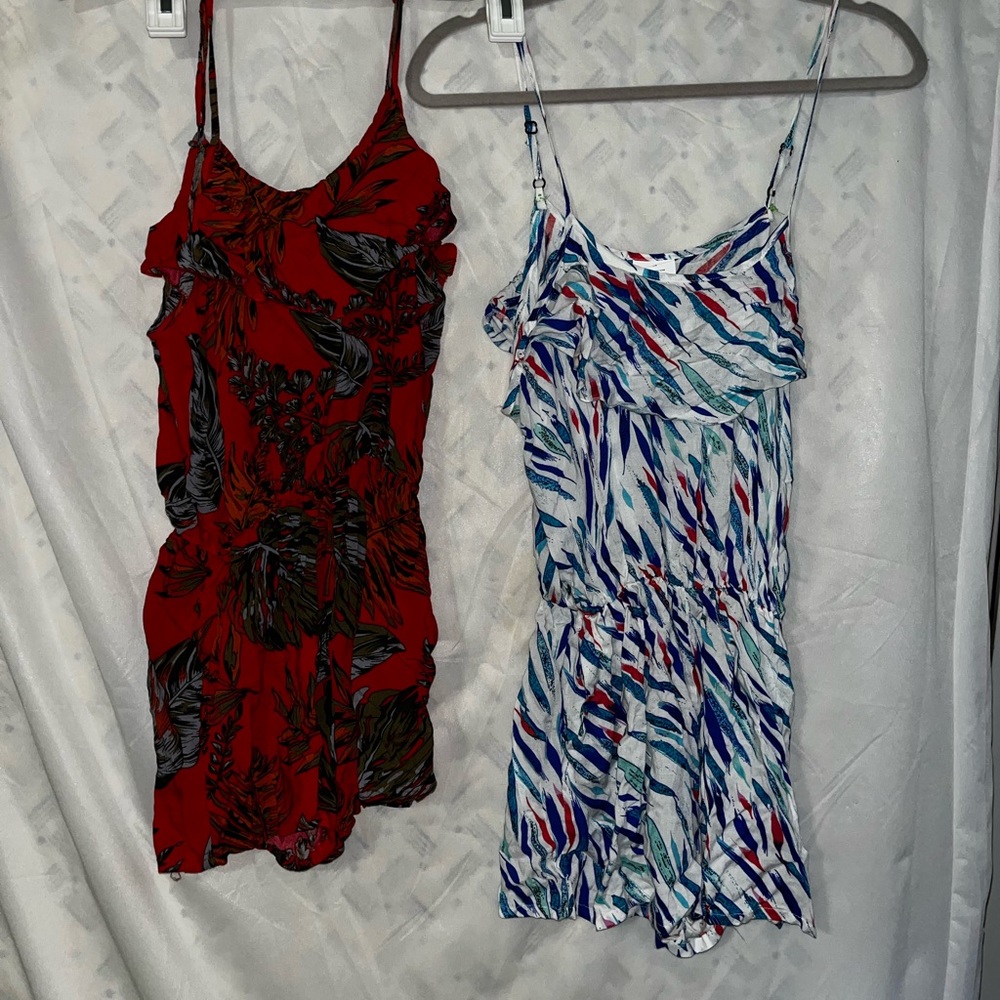 Two rompers